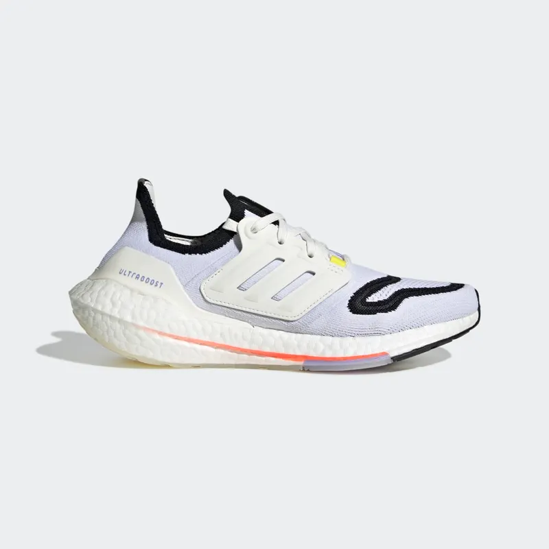 adidas Ultraboost 22 Core White / Core White / Solar Red (GX8017)
