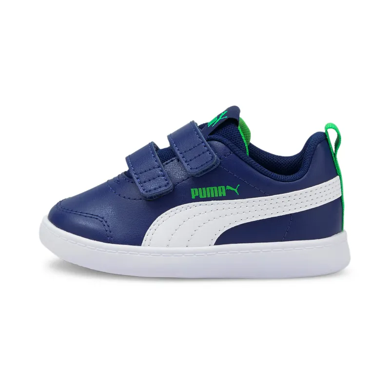 PUMA Courtflex V2 Babies’ Elektro Blue/White (371544-16)