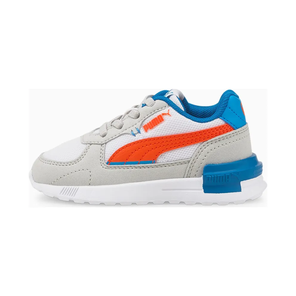 PUMA Graviton AC Babies’ Gray Violet/White/Cherry Tomato (381989-07)