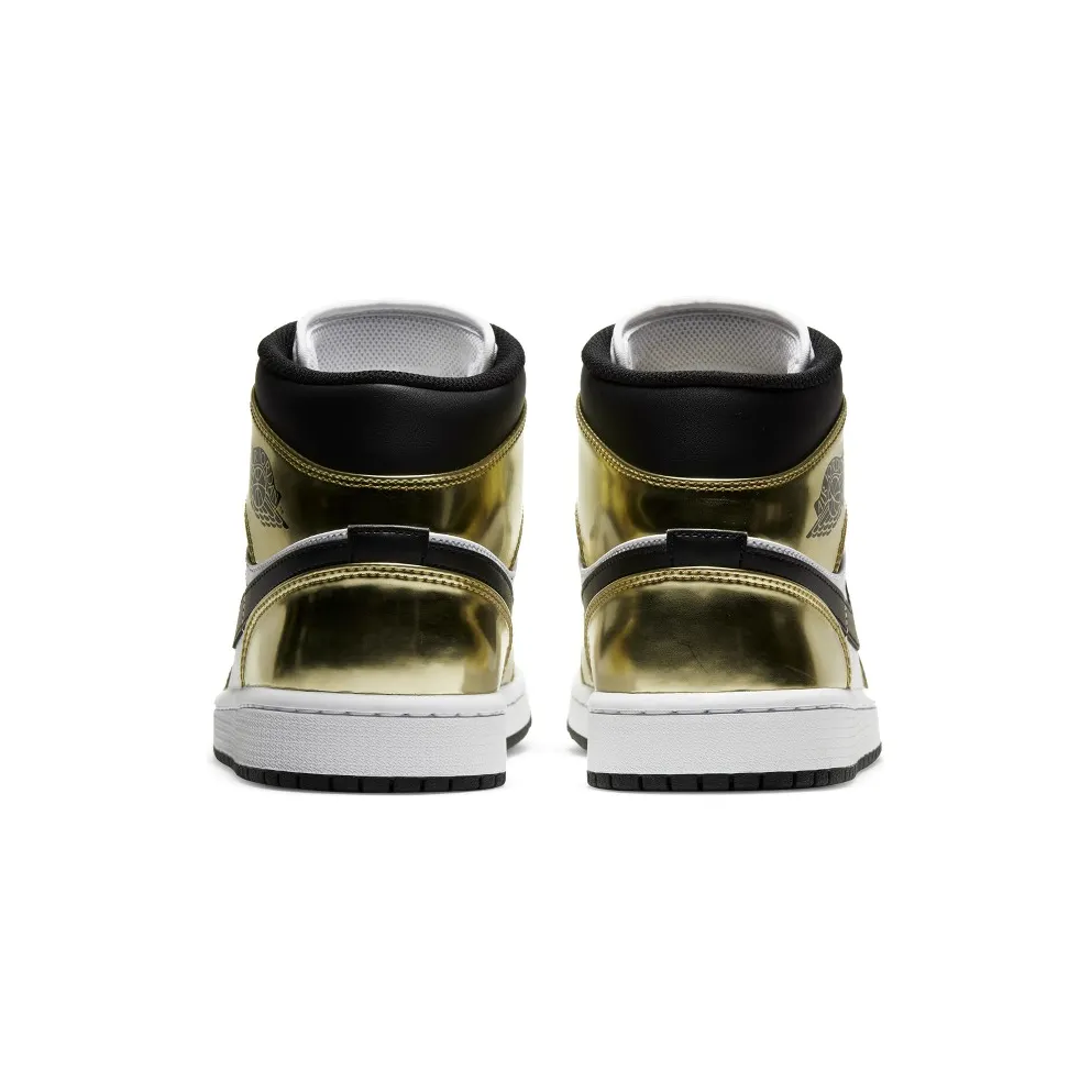 Jordan 1 Mid Metallic Gold Black White Metallic Gold/Black-White (DC1419-700)