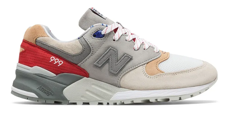 New Balance 999 Concepts Hyannis (Red) Grey/White (M999CP2)