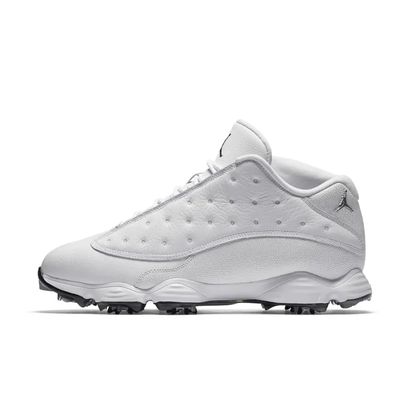 Jordan 13 Retro Golf Cleat White Black White/Black (917719-102)