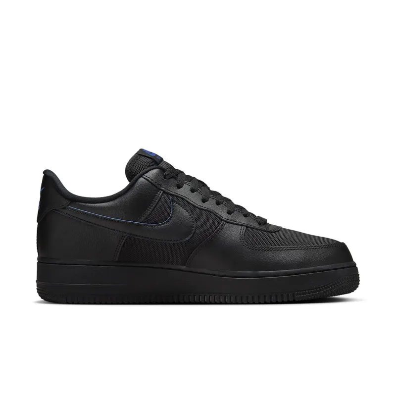 Nike Air Force 1 Low ’07 Black Astronomy Blue (HM9605-001)