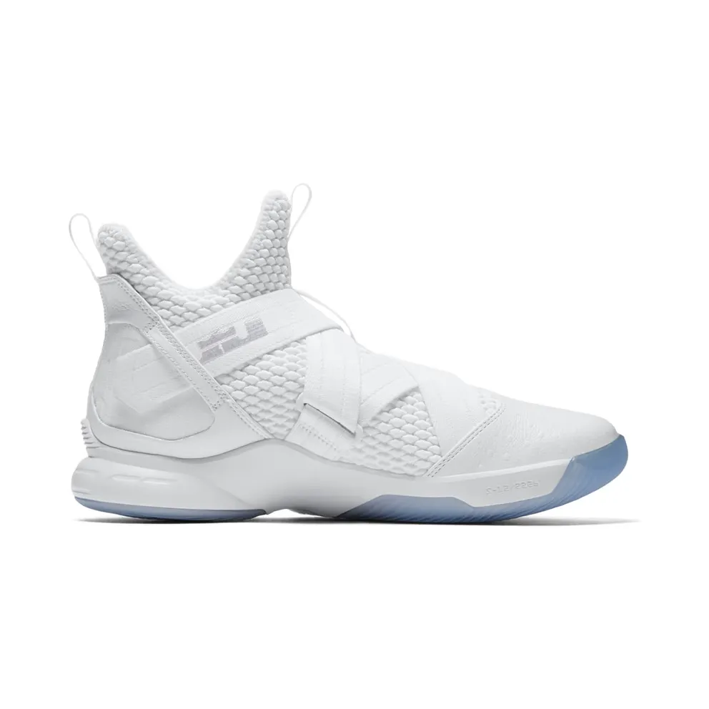 LeBron Soldier 12 White/White-White (AO4054-101)