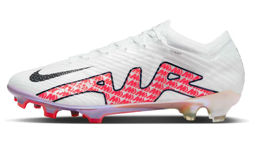 Nike Zoom Mercurial Vapor 15 Elite FG White Bright Crimson (DJ4978-101)