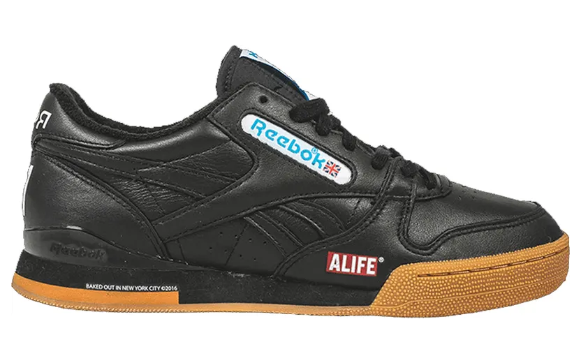 Reebok Phase 1 Pro Alife Black Black/White-California Blue (Other Brands Reebok)