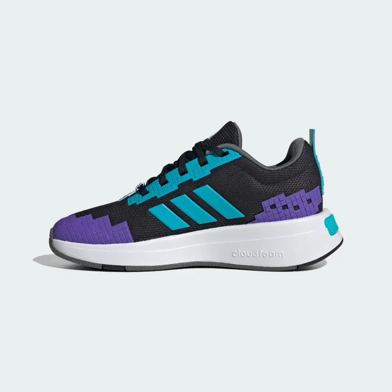 Adidas ADIDAS MINECRAFT PRO Shoes JUNIOR Core Black / Lucid Cyan / Cloud White (JR1966)