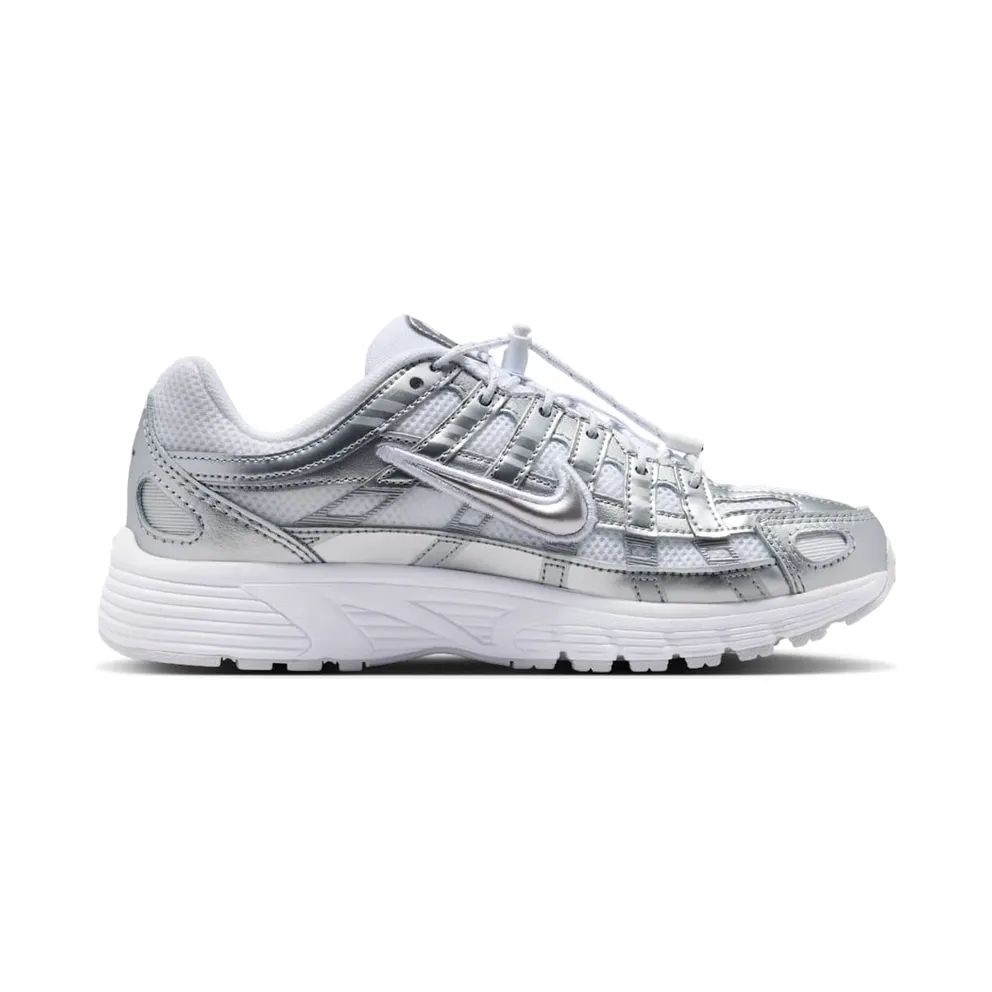 Nike P-6000 Utility GS “White / Metallic Silver / Vast Grey” (IR5228-100)
