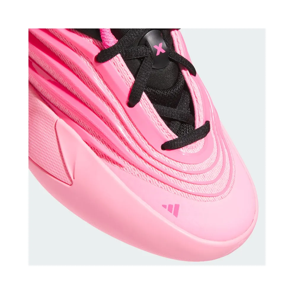 adidas Dame X Shoes Kids “Beam Pink / Core Black / Lucid Pink” (KJ6559)