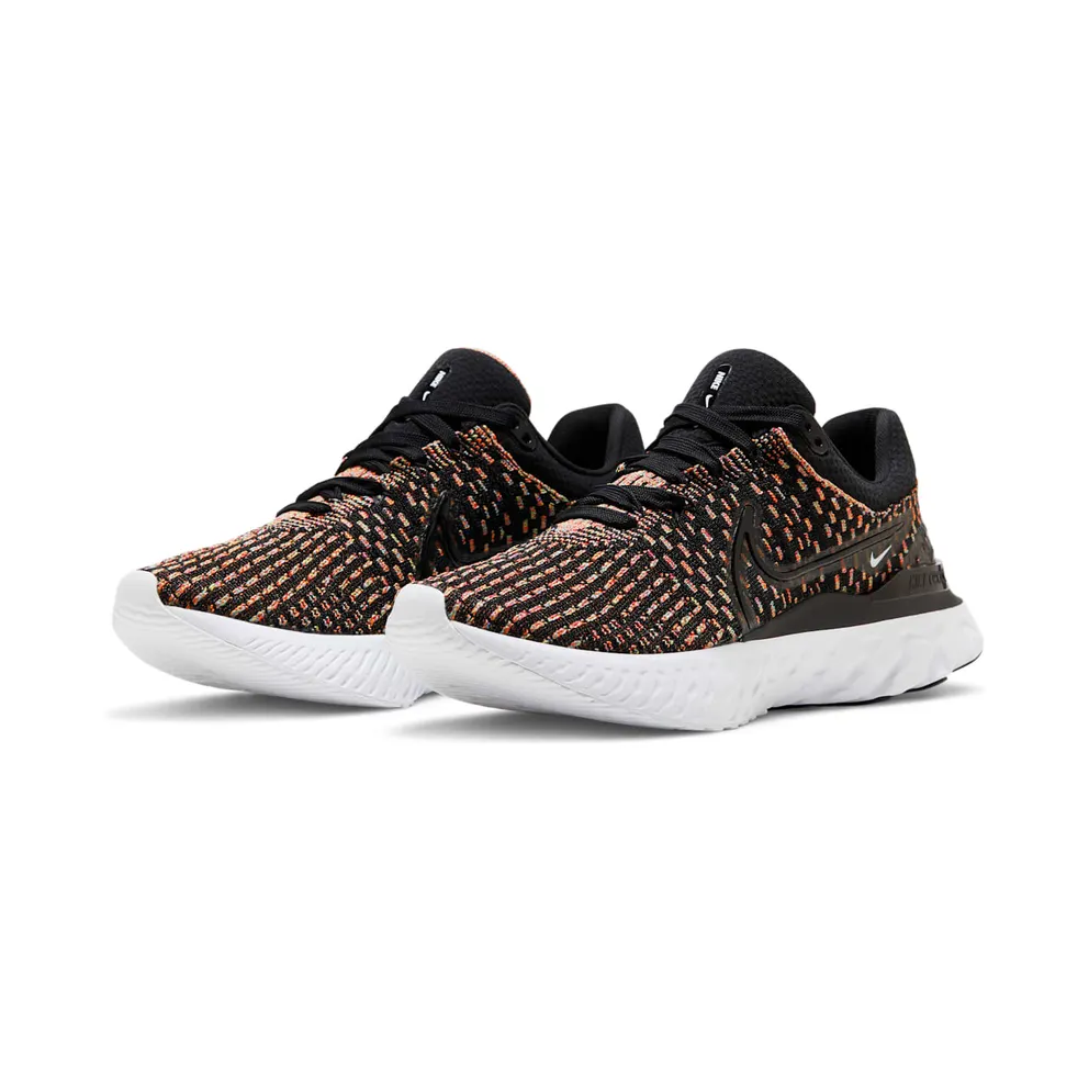 Nike React Infinity Run Flyknit 3 Road Running Black (DD3024-002)