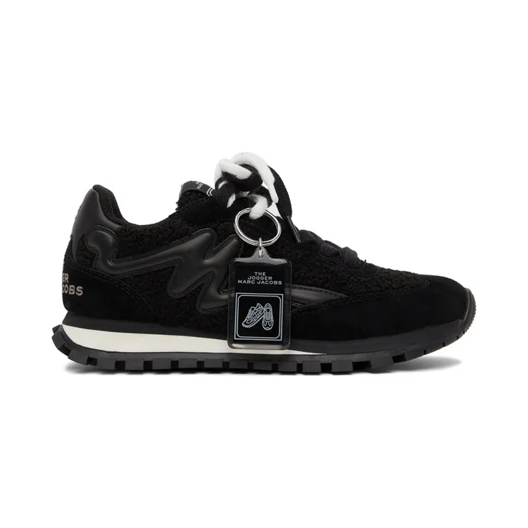 Marc Jacobs Black ‘The Teddy Jogger’ Sneakers (M9002354)