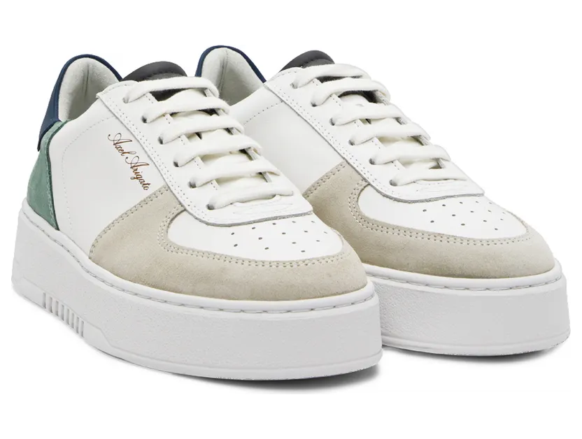 Axel Arigato White & Blue Orbit Sneakers (88013) (4)