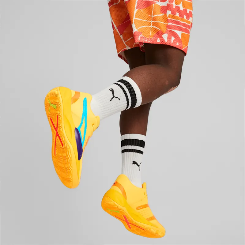 Men’s PUMA Rise Nitro Sun Stream/Blue Atoll (377012-01)