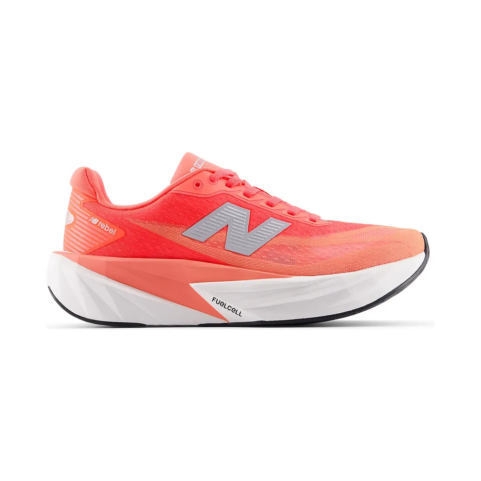 New Balance FuelCell Rebel v5 Urgent Red White Silver (WFCXL5A)