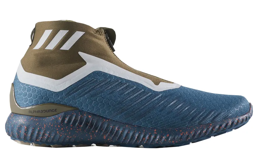 adidas Alphabounce Mid Night Blue Olive Khaki (BW1387)