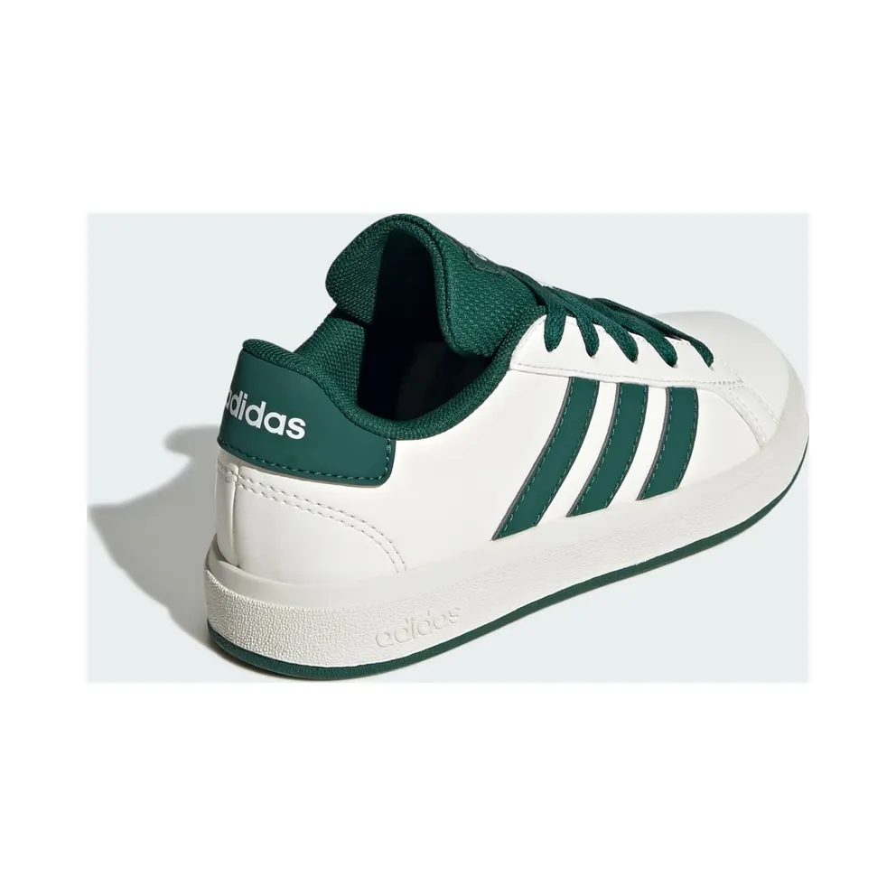 Adidas Grand Court Lifestyle Tennis Lace-Up Off White / Collegiate Green / Core Black (JQ0704)