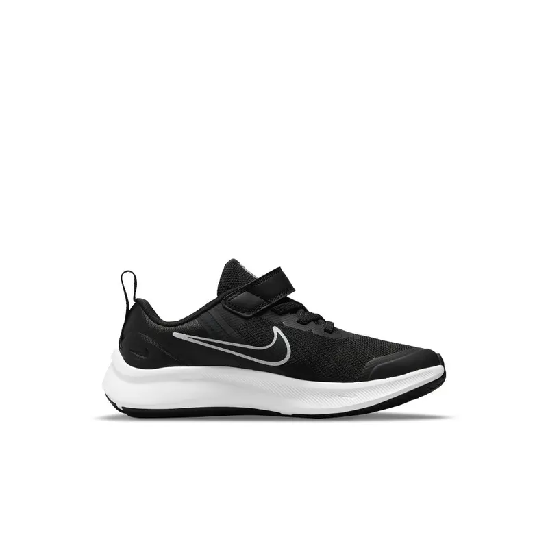 Nike Star Runner 3 Younger Kids’ Black 50% Sustainable Materials (DA2777-003)