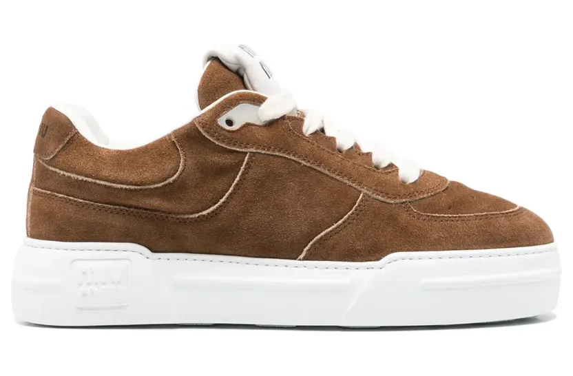 Miu Miu Miu aus Wildleder “Brown” (5E892DF005)