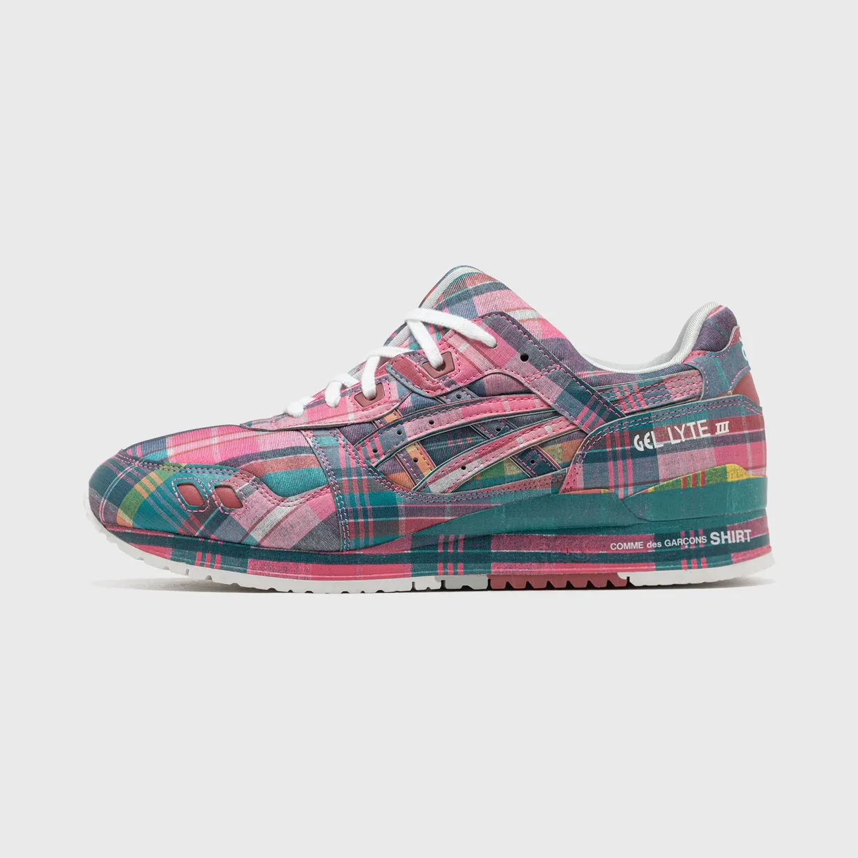 Comme Des Garçons Shirt x ASICS Gel-Lyte III ’07 “Pink” (FOK101S252)