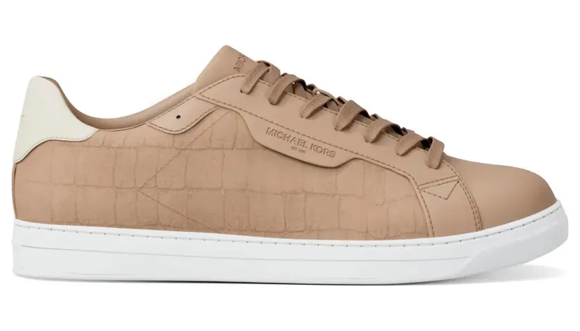 Michael Kors Keating leren sneakers – Bruin (42S6KEFS3L)