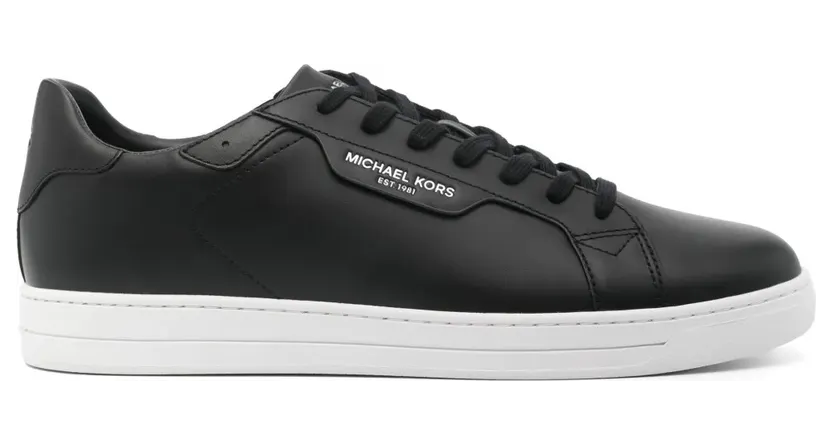Michael Kors Keating leren sneakers – Schwarz (42S4KEFS2L)