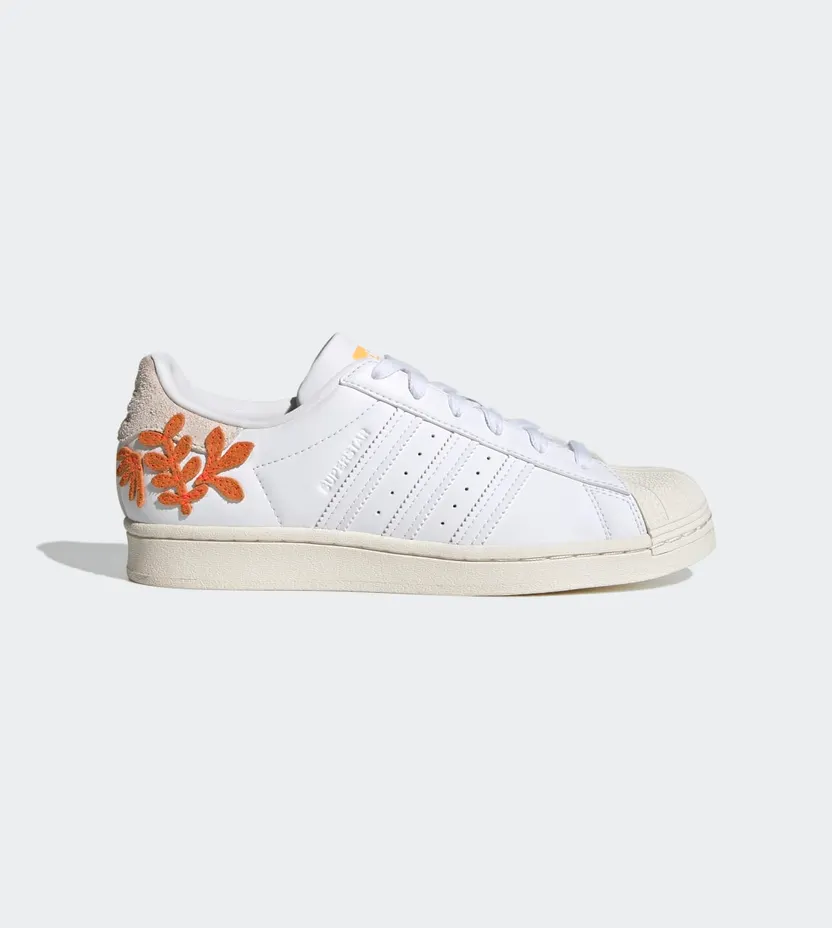 adidas Superstar Cloud White / Flash Orange / Solar Red (GZ0865)