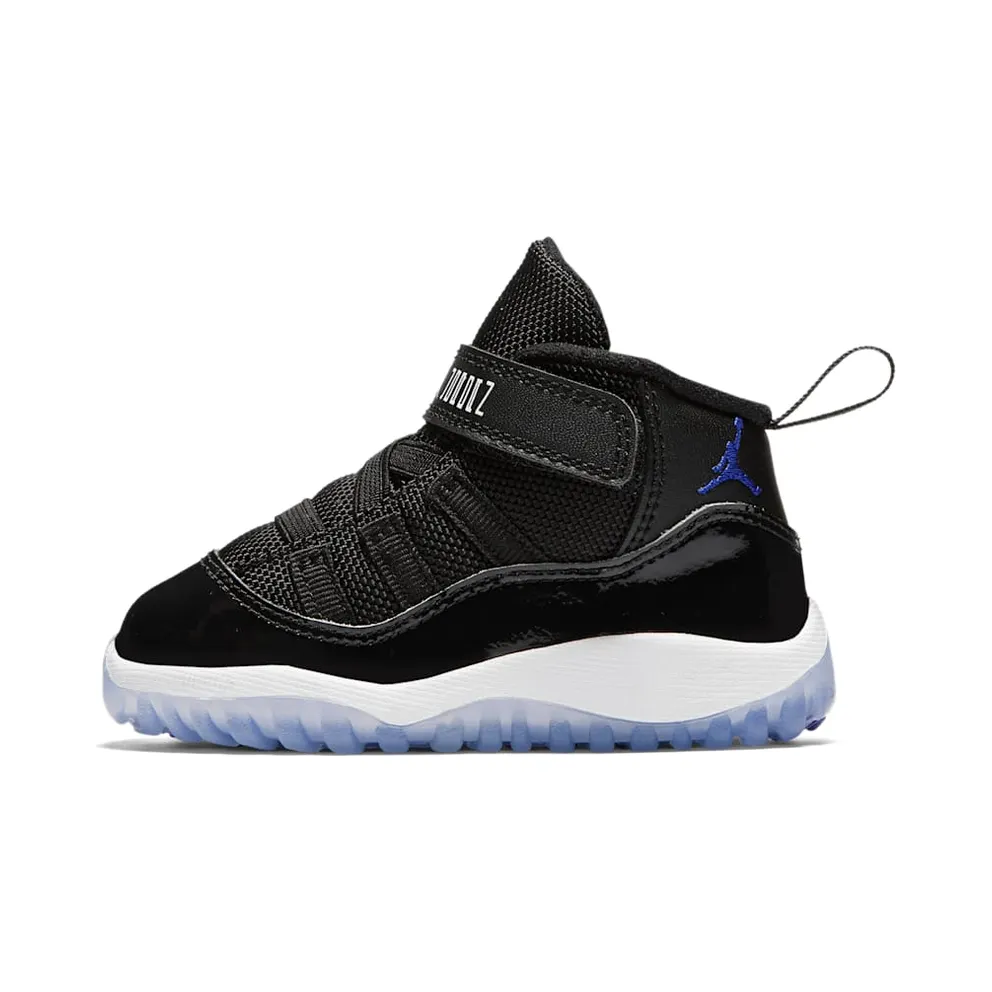 Jordan 11 Retro Space Jam 2016 (TD) Black/Dark Concord-White (378040-003)