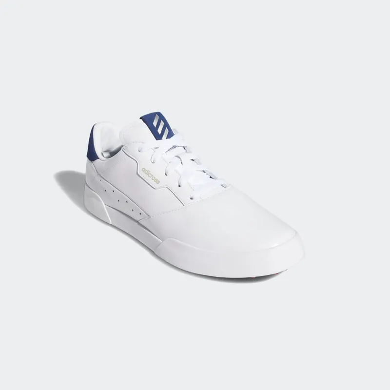 Adidas Adicross Retro Golf Shoes Cloud White / Silver Metallic / Tech Indigo (EE9164)