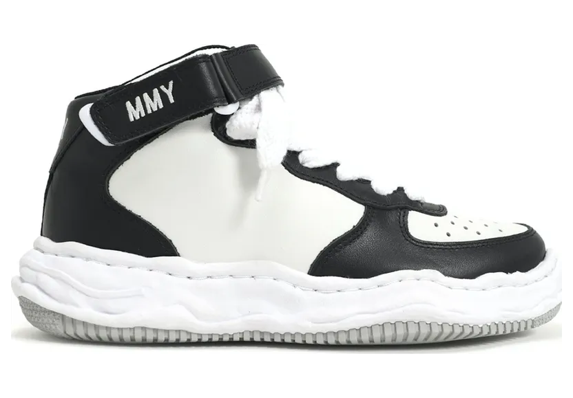 Mihara Yasuhiro Wayne OG Sole High Black White (A08FW705)