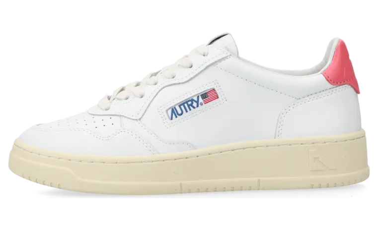 Autry Medalist Low W (weiß / pink) – AULWLL78