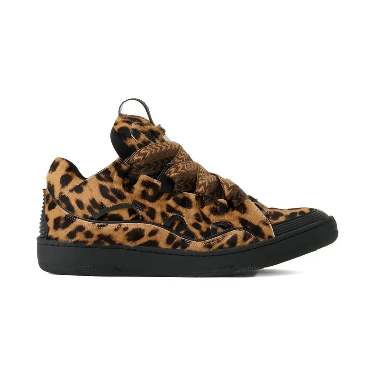 Lanvin met luipaardprint en zigzagpatroon “Brown” (FUSKDK12POLEP26)