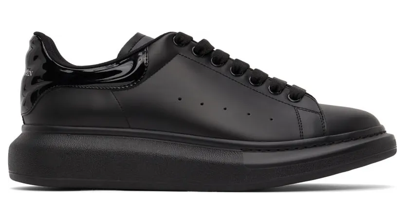 Alexander McQueen Black Patent Oversized (682399WIB91)