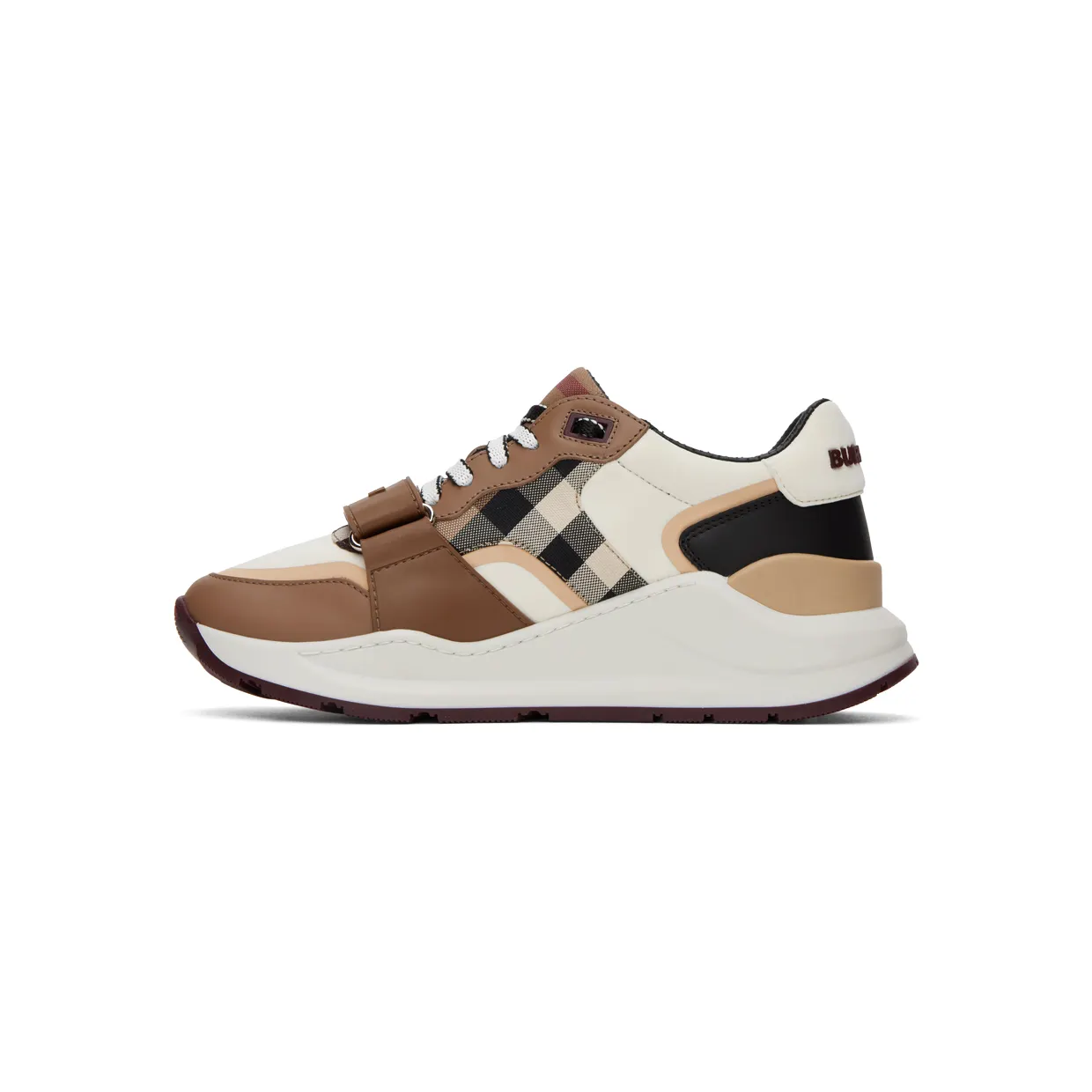 Burberry Brown Check Sneakers (8058874) (3)