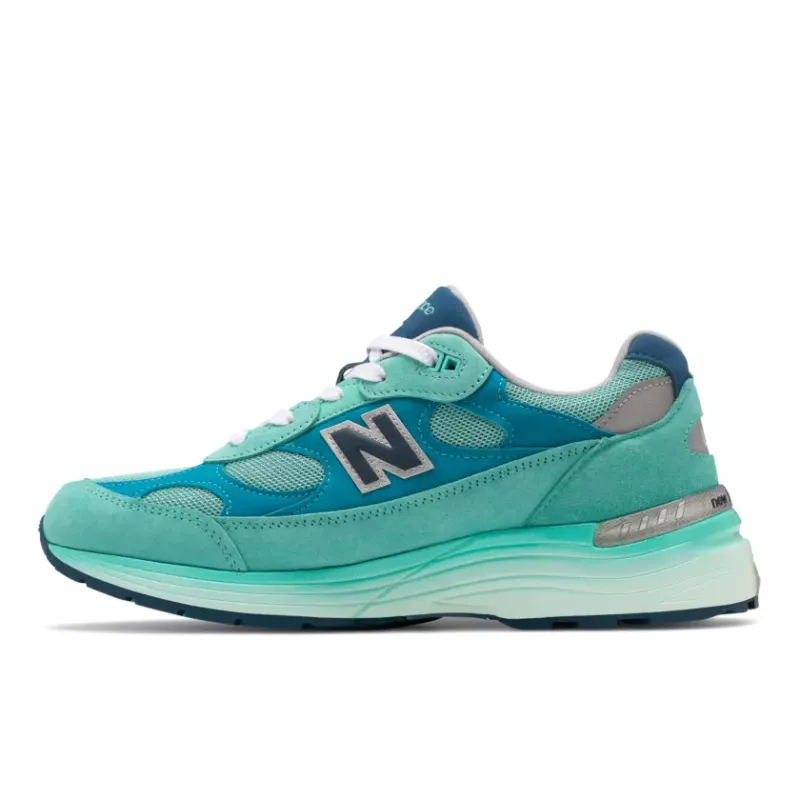 New Balance 992 MiUSA Blue Silver Metallic (M992TB)