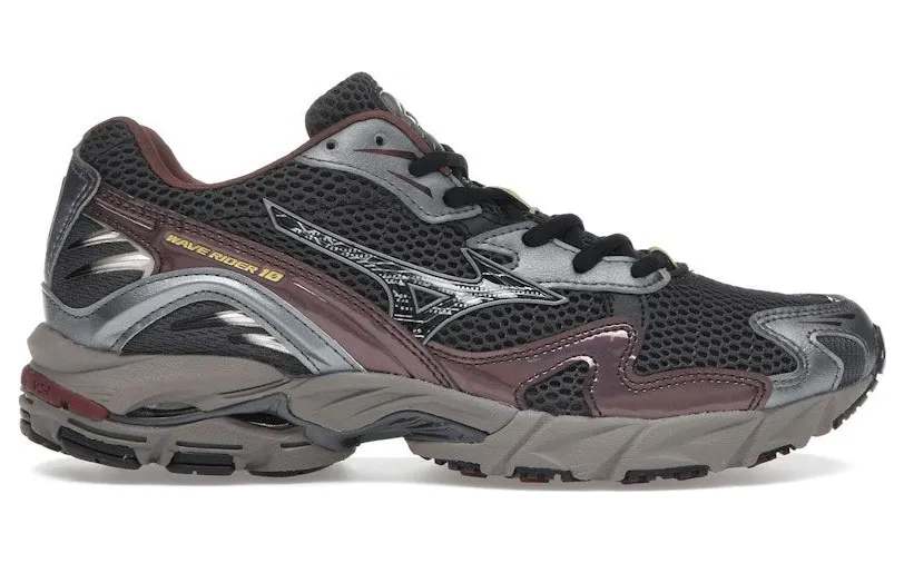 Mizuno Wave Rider 10 Black Sand Chicory Coffee (D1GA243112)