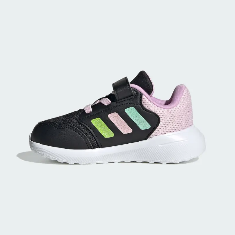 Adidas Tensaur Run 3.0 Kids Core Black / Clear Mint / Clear Pink (IH1047)