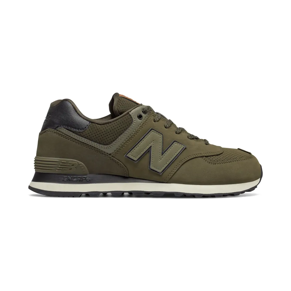 New Balance 574 Leather Pack Triumph Green (ML574GPD)