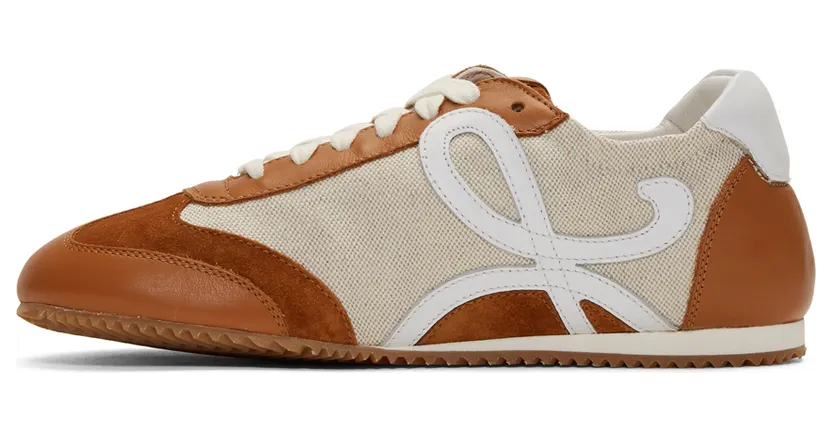 Loewe Beige Ballet Runner Sneakers (453.10.124) (3)