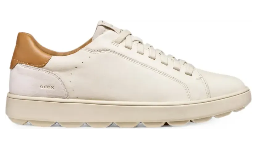 Geox Spherica Ecub-1 lace-up sneakers – Beige (U65EKD08522C1122)