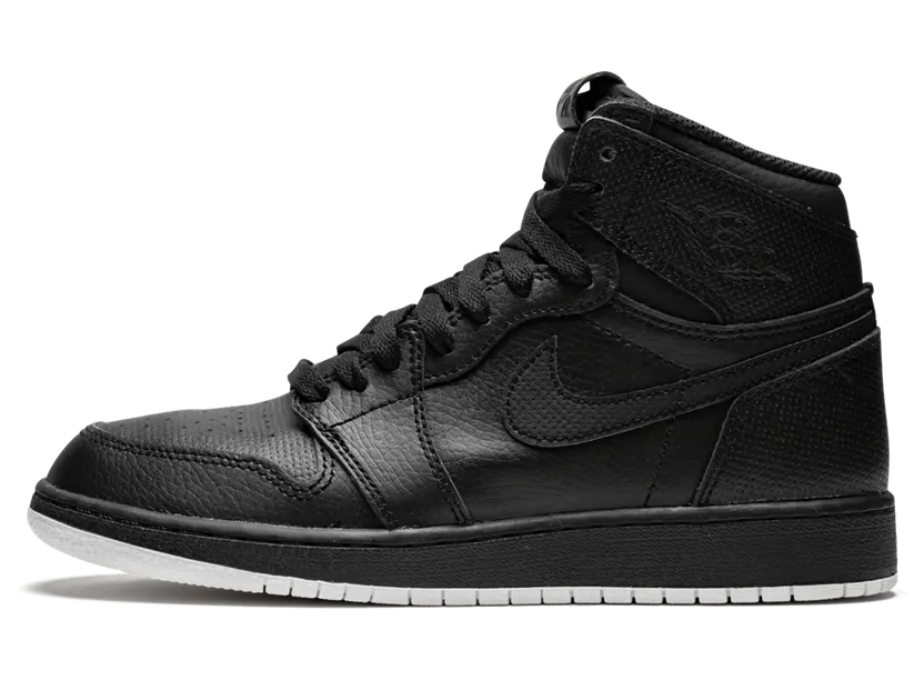 Air Jordan 1 Retro High BG Perforated Pack – Black (575441-002)