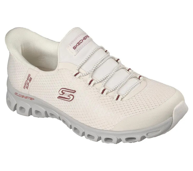 Skechers Slip-Ins: Glide-Step – Vibey – Off-White / Grey (104557 OWGR)