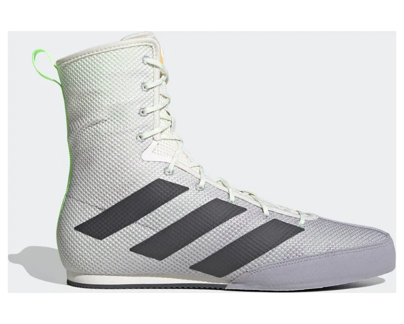adidas Box Hog 3 Chalk White / Grey Six / Signal Green (FV6584)