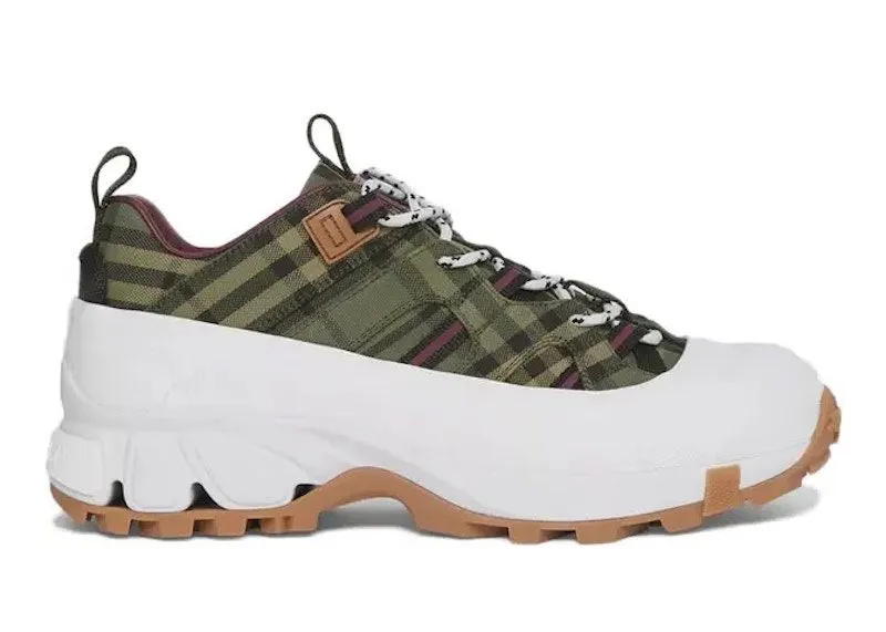 Burberry Arthur Check Cotton Military Green (8042218)