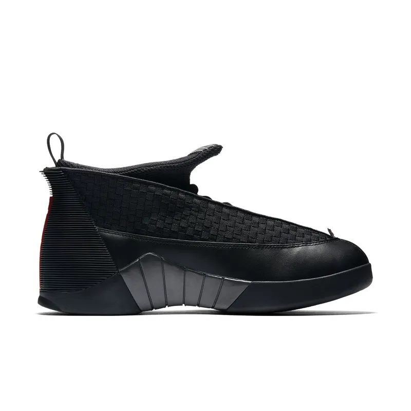Jordan 15 Retro Stealth (2017) Black/Varsity Red-Anthracite (881429-001)