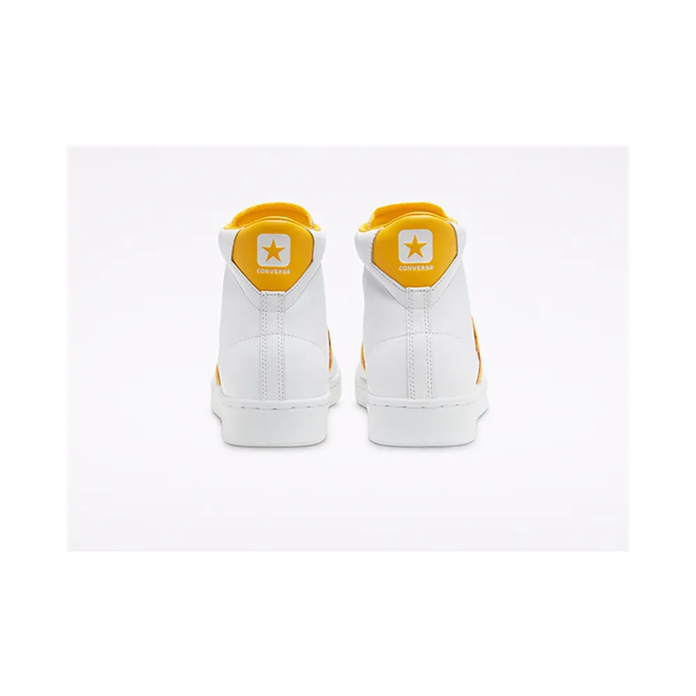 Converse Pro Leather Hi White Amarillo White/Amarillo-White (166812C)