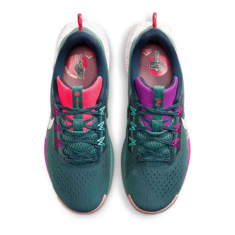 Nike React Pegasus Trail 5 Armory Navy Vivid Grape Green Frost Phantom (DV3864-401)