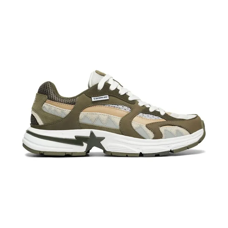 A Bathing Ape Shark Sta M2 Olive Drab (1K70191315-OLD)