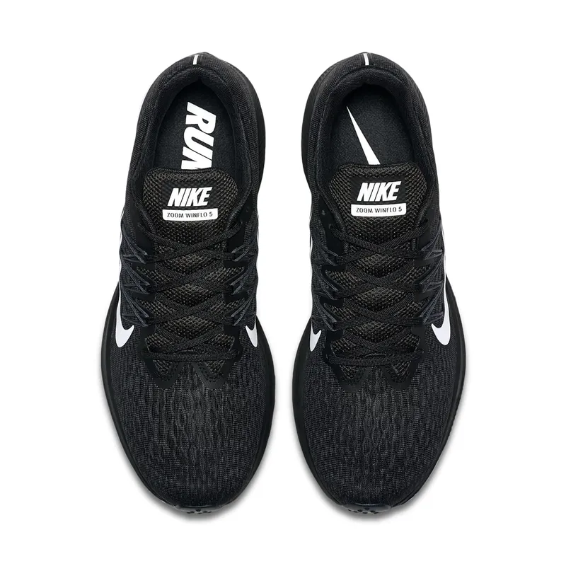 Nike Air Zoom Winflo 5 Black White Black/Anthracite-White (AA7406-001)