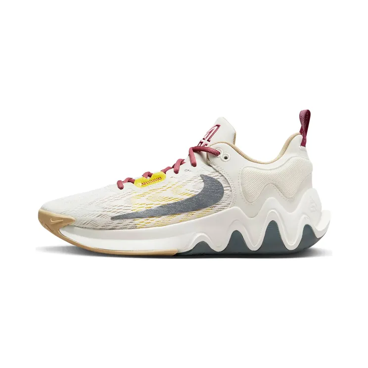 Nike Giannis Immortality 2 White “Sail / Rattan / Yellow Strike / Smoke Grey” (DM0825-100)