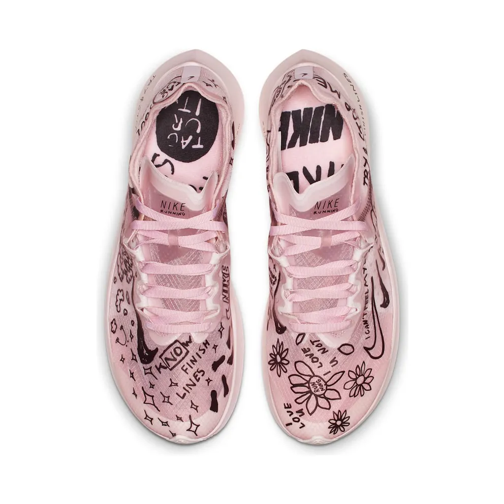 Nike Zoom Fly SP Fast Nathan Bell White/Pink Foam-Black (AT5242-100)